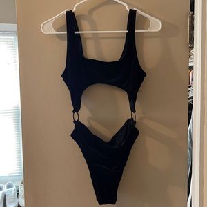 Kendall & Kylie velvet one piece